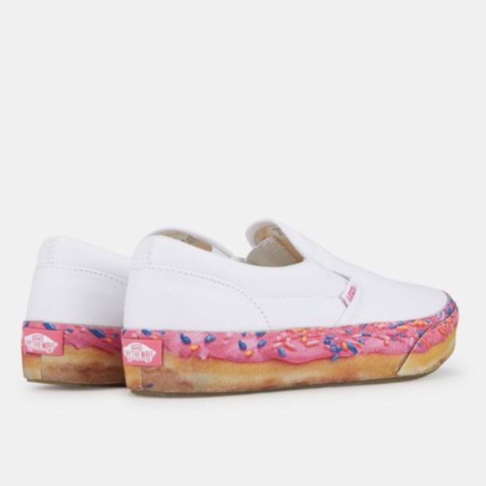 NWT Girls 2.5, Vans Donut Shoes - Picture 3 of 8